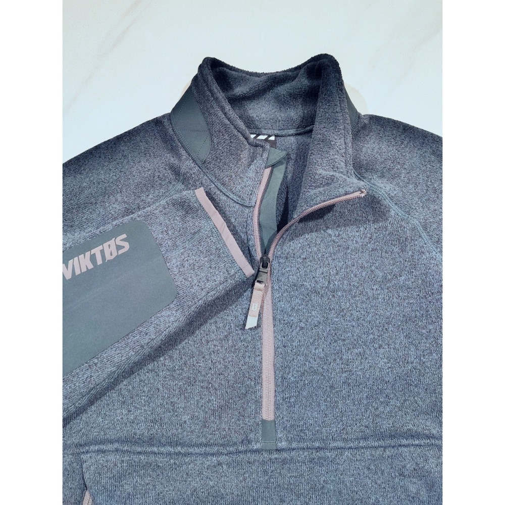 Viktos Gunfighter Tactical Sweater Jacket Men's Medium Dark Teal 1/2 Zip M